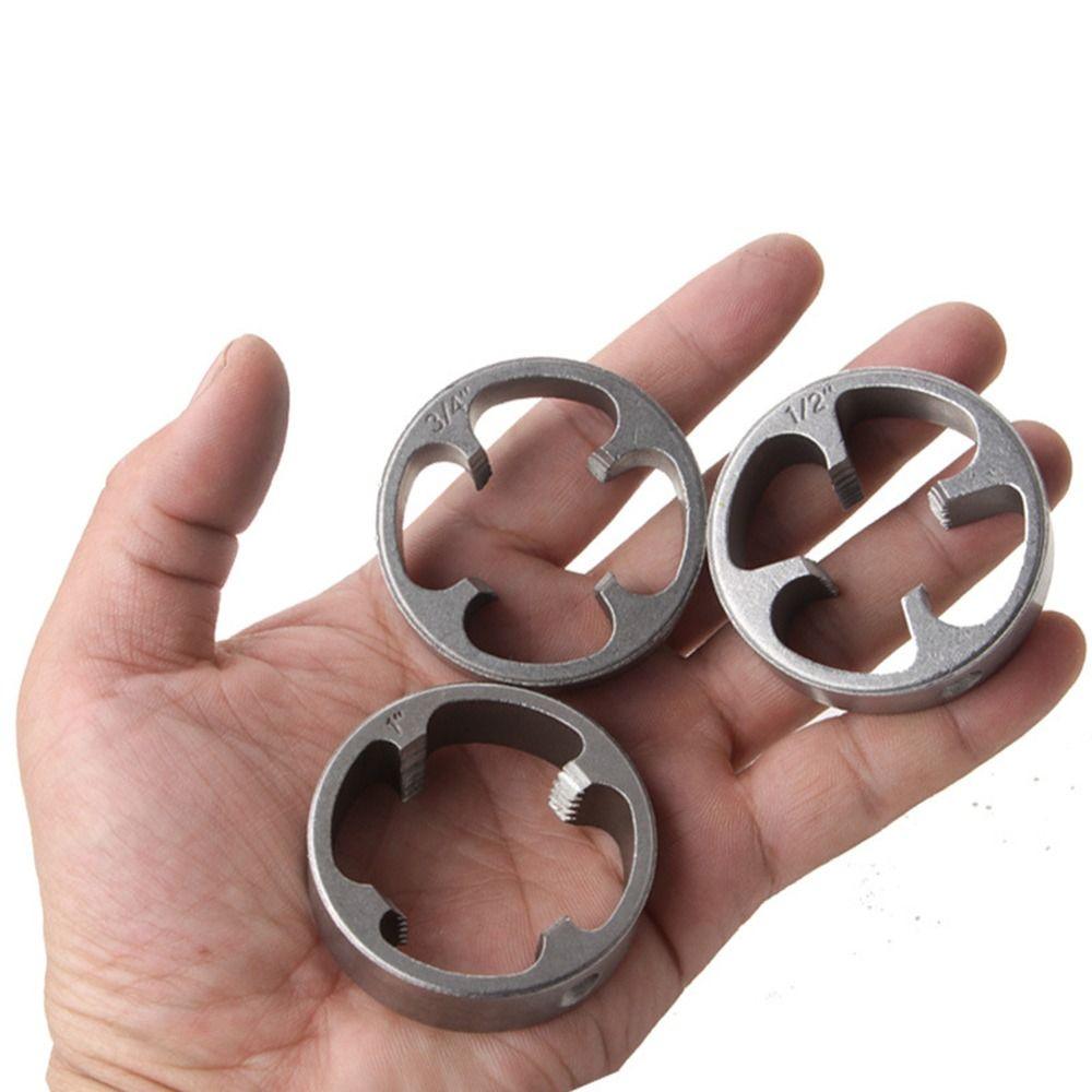 1/2 "3/4" 1" резьбонарезной станок для сантехники NPT, метчик для резьбы, резьбонарезной станок для труб, 6 шт./компл., обработка резьбы