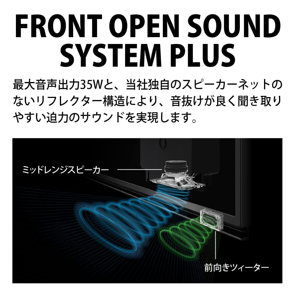 Sharp 43V 4K LCD TV AQUOS Панель Новый AI Google TV 4T-C43FN2 N-Black (Модель 2023 г.)