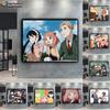 Popular 5D Diy Cross Stitch Anime Poster SPY FAMILY Painting Full Drill Cross-Stitch Crafts Kit Wall Sticker Home Decor