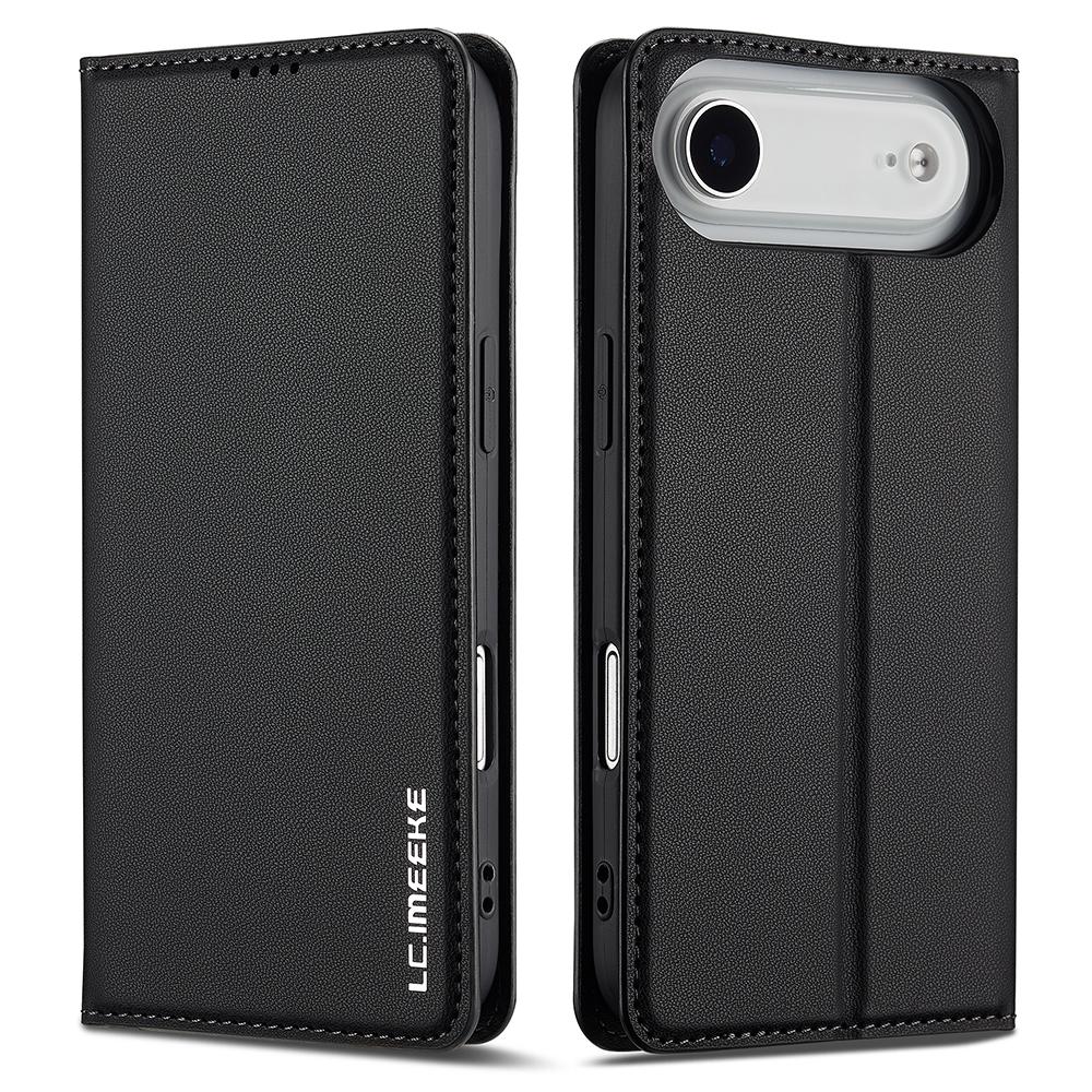LC.IMEEKE L1 Series for iPhone 17 Air Case PU Leather Wallet Stand Protective Phone Cover