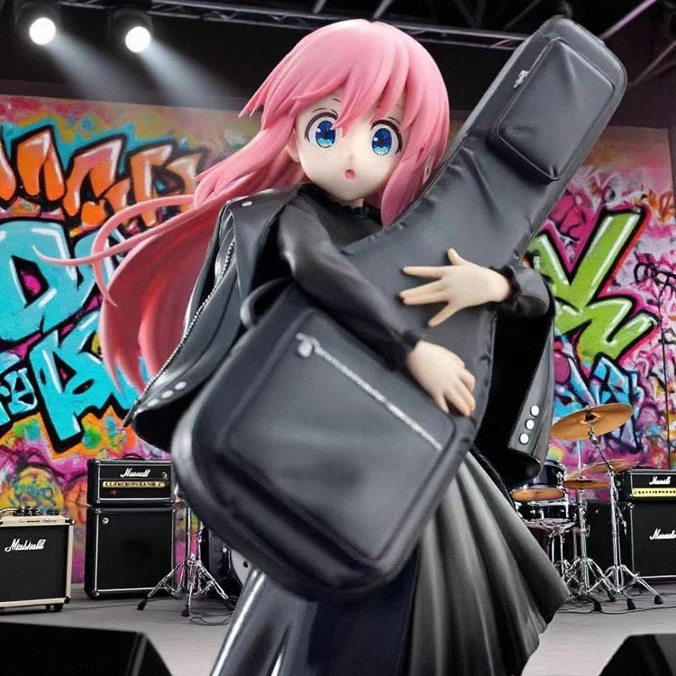 20 см Аниме БОЧЧИ-РОК! Фигурка Гото Хитори Фигурка Действия Гитаристка Девушка Фигурка Настольная×Украшение Коллекции Модель Кукла Игрушка