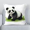 Чехол на подушку для дивана x Наволочка Panda Impact Короткие плюшевые чехлы для подушек для кровати Декоративные наволочки x Осенний декор