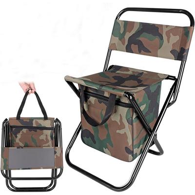 Рыболовное кресло с сумкой-холодильником и рюкзаком Складное кресло Рюкзак-стулья для взрослых Рюкзак-табурет для автофургона, походов, охоты