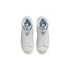 Nike Кроссовки Blazer 77 SE для скейтбординга, танцев, противоскользящие, износостойкие, средняя высота, детские, для подростков, Белый Синий, DH8640-103