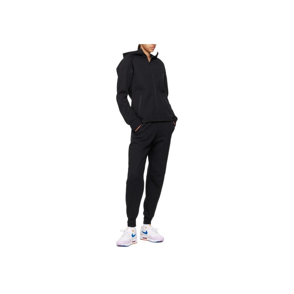 Nike Куртка с капюшоном и принтом в виде букв Color Block, с длинным рукавом, женская, черная FB8339-010