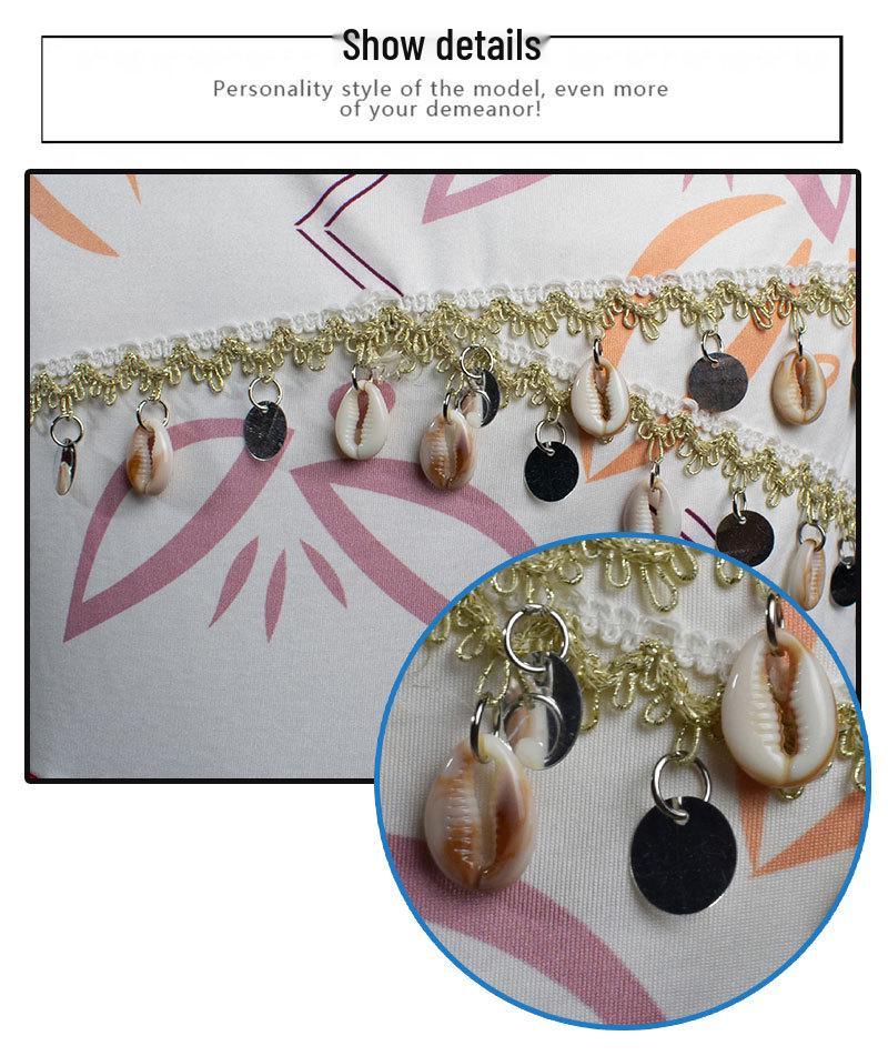 Платье в стиле Мауи из мультфильма «Моана 2» для девочек - Идеально для Хэллоуина или выступлений