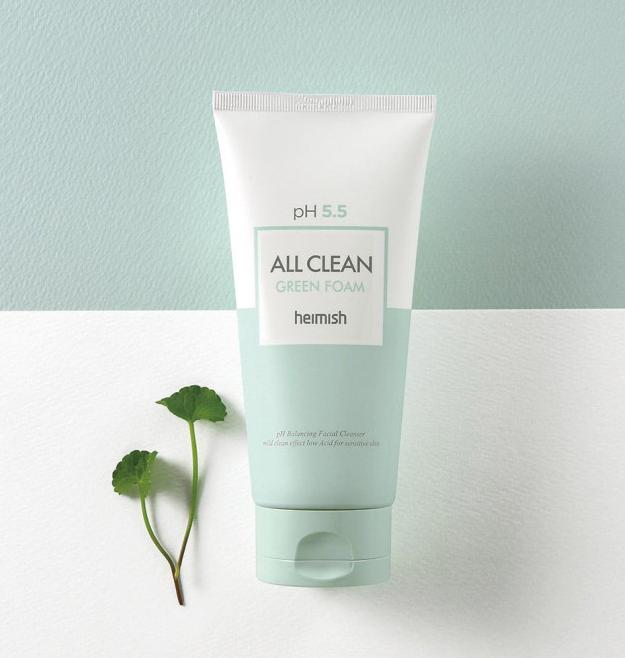 Heimish All Clean Green Foam – Мягкая пенка для умывания с чайным деревом 150 г
