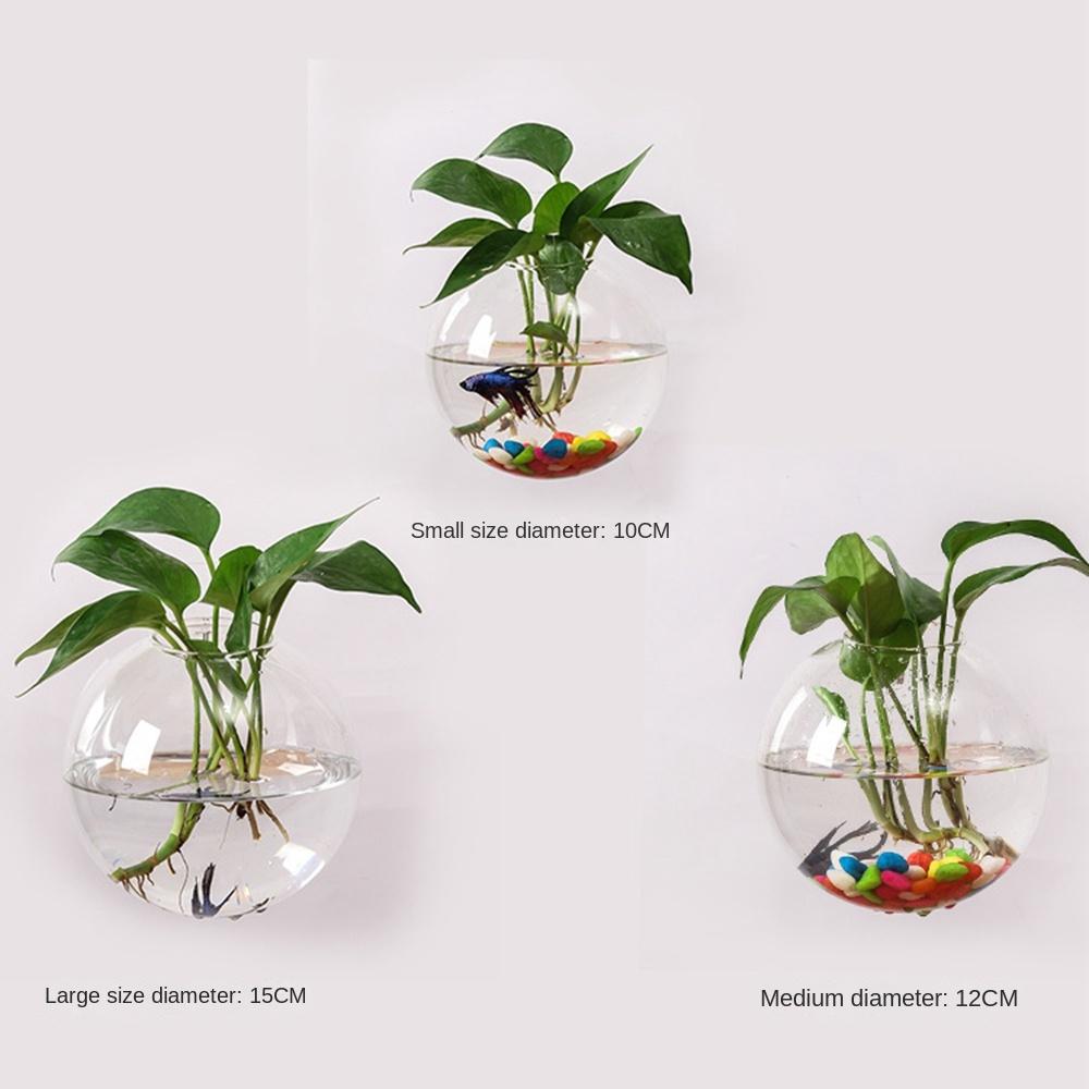 Прочный гидропонный цветочный террариум, шарообразный цветочный горшок, стеклянная ваза, гидропонная ваза, стеклянные бутылки