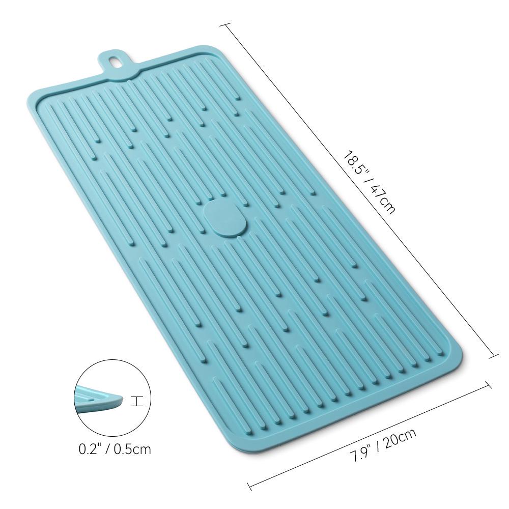 Силиконовый термостойкий противоскользящий коврик на кухонную столешницу