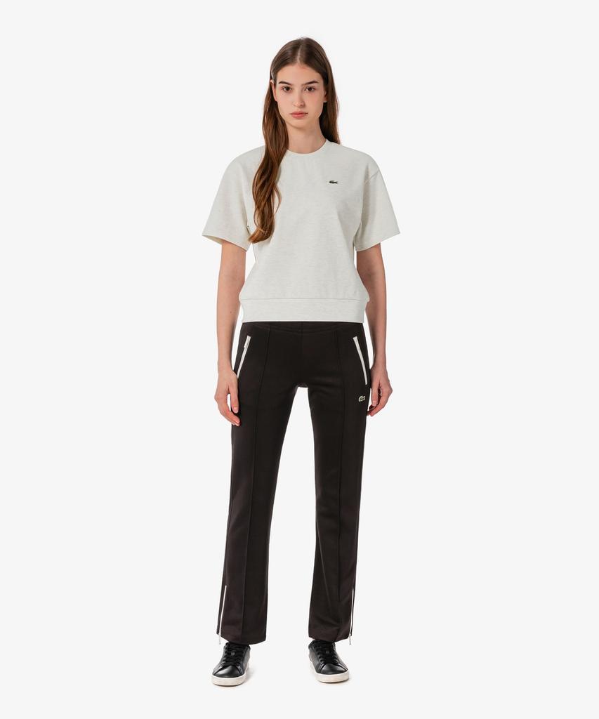 Женские брюки-джоггеры LACOSTE из интерлока и пике Xf8408-56G 3La