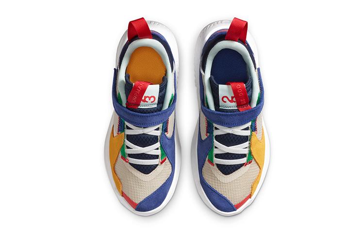 Jordan Delta BP Slip Resistant Cushioning Low top Athletic Shoes Multicolor Children Aged 3 7 Years Old DB5924-161
