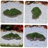 3pcs Pot Island Decor Mini Island Model Resin Aquarium Landscape Micro Landscape Decor