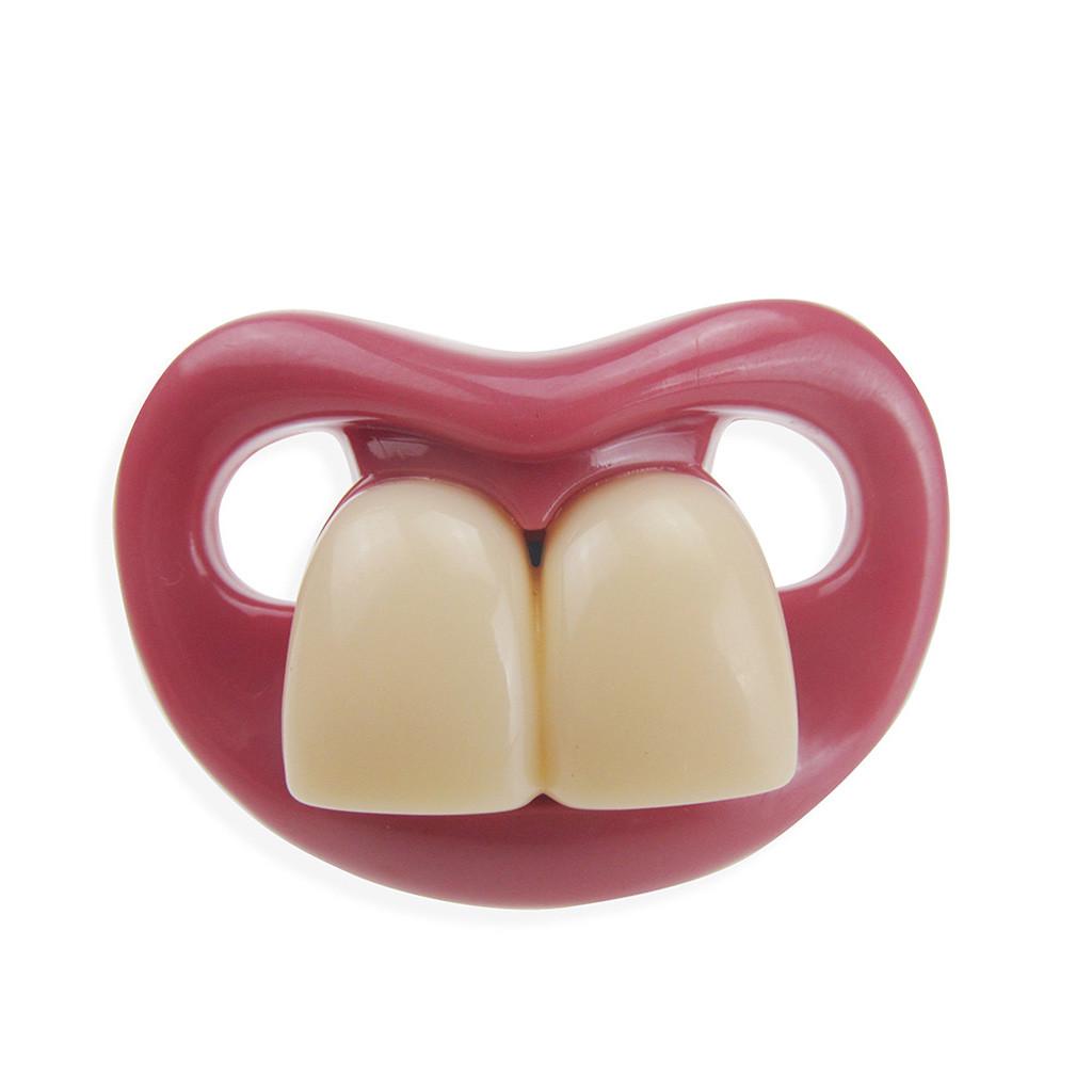 Toddler Infant Baby Kids Pacifiers Funny Nipple Teething Teat