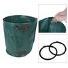 Sacs à déchets de jardin - 2pcs - Capacité 270L - Polypropylène extra-fort - 50kg max