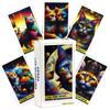 78 Colorful Cat Tarot Cards for Beginners Feline Deck Bursts with Color and Charm 10.3*6cm