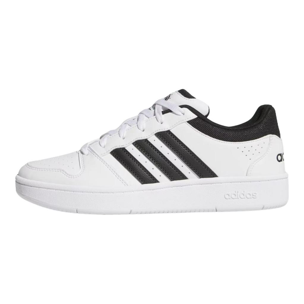 adidas HOOPS Дышащие Скейтбордические Кроссовки Унисекс Белый Черный KI1057