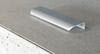 Silver ALU edge furniture handle 98/100cm lightweight and durable UA02
