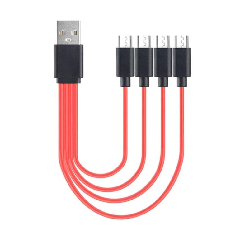 Кабель для множественной зарядки 4 в 1, несколько адаптеров Micro USB, зарядный шнур Micro USB