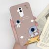 Case For Huawei Mate 20 lite Cute Astronaut Soft Matte Silicone Bumper For Huawei Mate 20lite Phone Back Cover Coque Bumper Capa