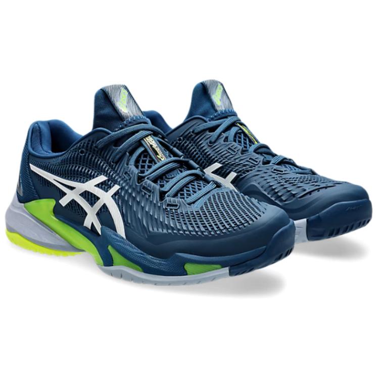Asics Court FF 3 Mako Blue Men Sneakers White 1041A370-402