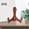 Wooden Plate Stand Easel Holder Display Stand for Picture Frame Art Decorative Handmade Wood Multifunctional Tea Cake Holder Home Office Decor Stable