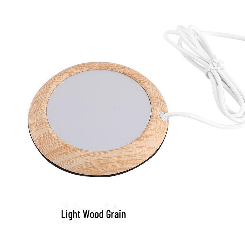 USB Heated Coaster: Metal Cup Warmer for Coffee, Tea, or Gifts