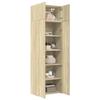 VidaXL Storage Cabinet Sonoma Oak 70x42.5x225 Cm, Bathroom Storage Cabinet, Room Storage Unit 3281324
