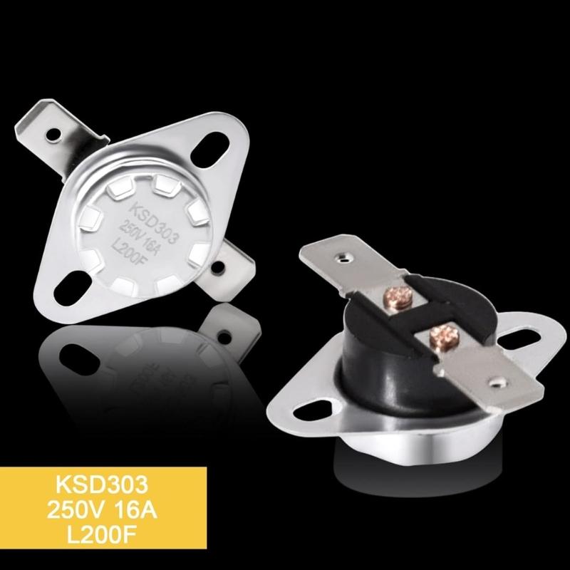SRV230-0900 Переключатель контроля температуры Безопасный термостат Переключатель Автоматический сброс Высокая температура 200°F для защиты плиты Отопление