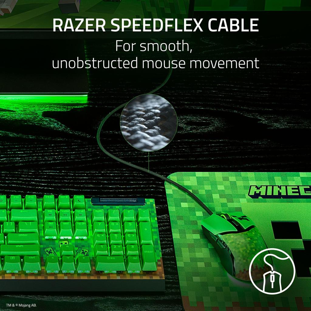 Razer Cobra Проводная Игровая Легкая 58г Оптические Переключатели Chroma RGB Подсветка Подсветка Точный 8500 DPI Оптический Сенсор PTFE Ножки Мыши Speedflex