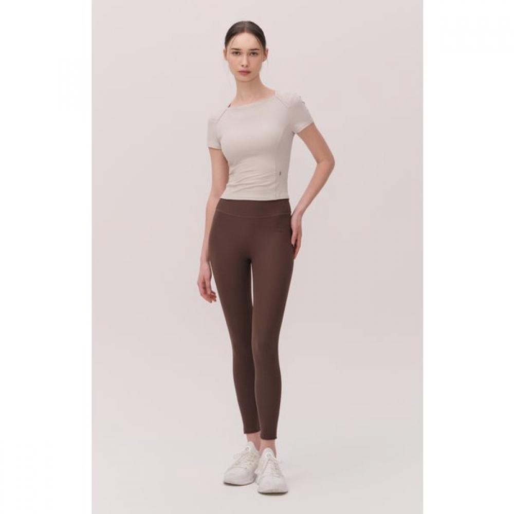 HuiT Modal Neck VariaTion Crew Neck T shirT hTwTs5k03T