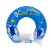 Inflatable Sequined Swim Ring with Handles and Double Airbags for Water Park Rafting