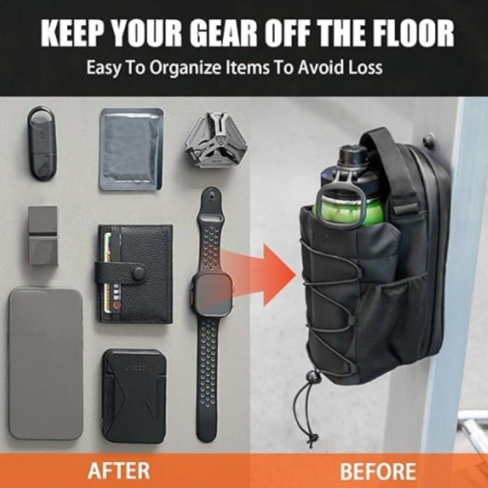 Большая вместительная сумка для бутылок с водой, магнитная спортивная сумка через плечо, сумка для бутылок в спортзале