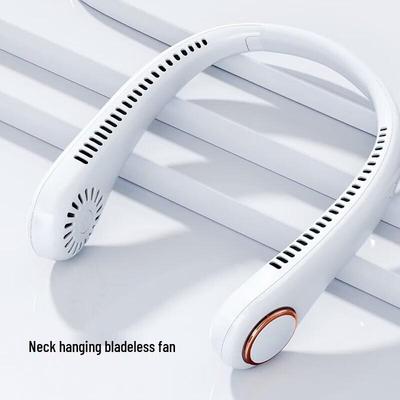 Портативный безлопастной вентилятор для шеи SZK-F5 с охлаждением