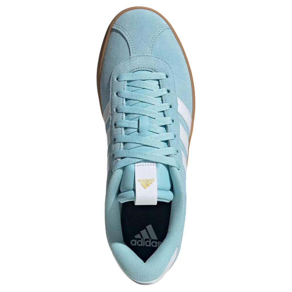 Adidas VL COURT 3.0 Comfortable And Lightweight Abrasion Resistant Low top Skateboard Shoes Unisex Blue Men's HQ0264