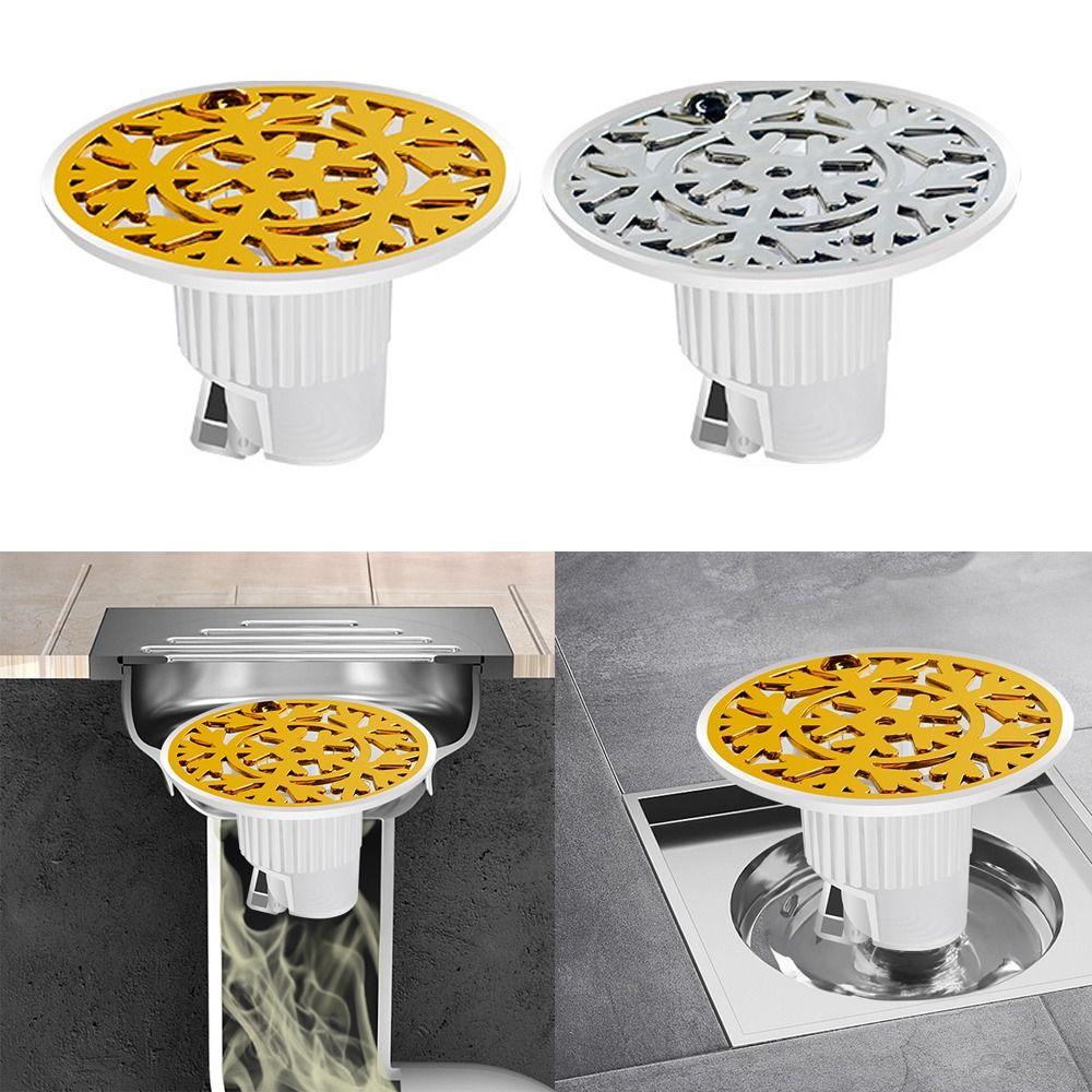 Креативный слив для пола в ванной комнате, душевой фильтр, крышка для туалета, заглушка для слива душа с защитой от запаха
