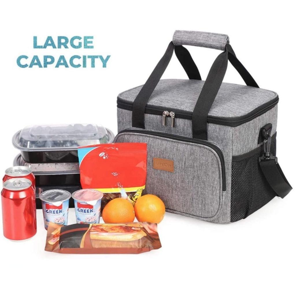 Термокулер Большой Можно Носить в Руке или Переносить на Коробке, Изоляция, Сумка, Кемпинг, Барбекю, Легкий, Вместимость, 15 л, На Плече,