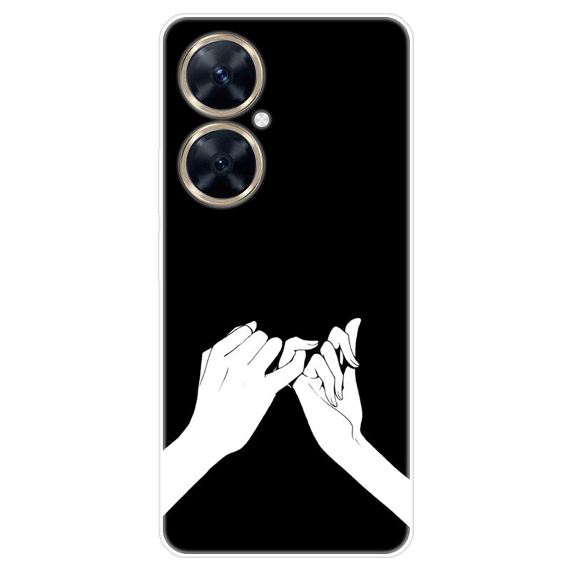 Для Huawei nova 11i nova11i чехол Мягкая силиконовая задняя крышка Чехол для телефона с рисунком из мультфильма Разнообразие