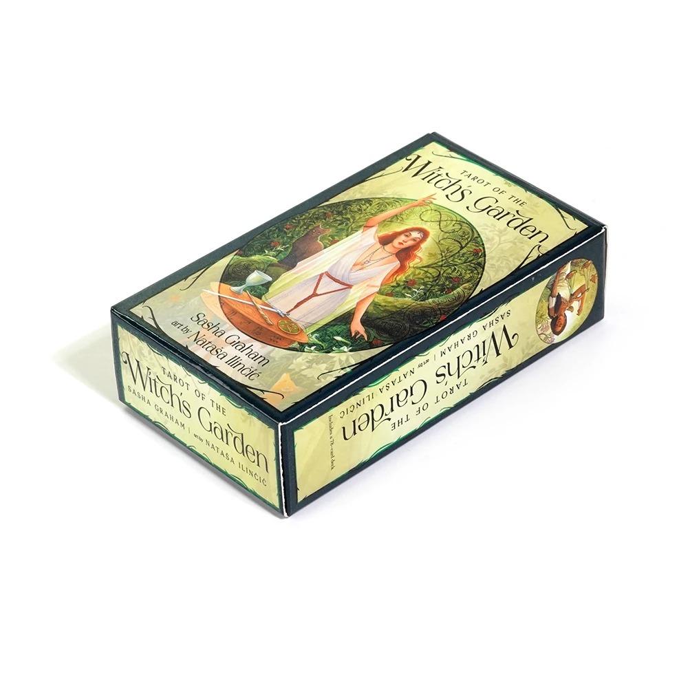 Сад Ведьм Карта Таро 78 шт. Гадание и Мистика для Игр на Вечеринке Колода Карт