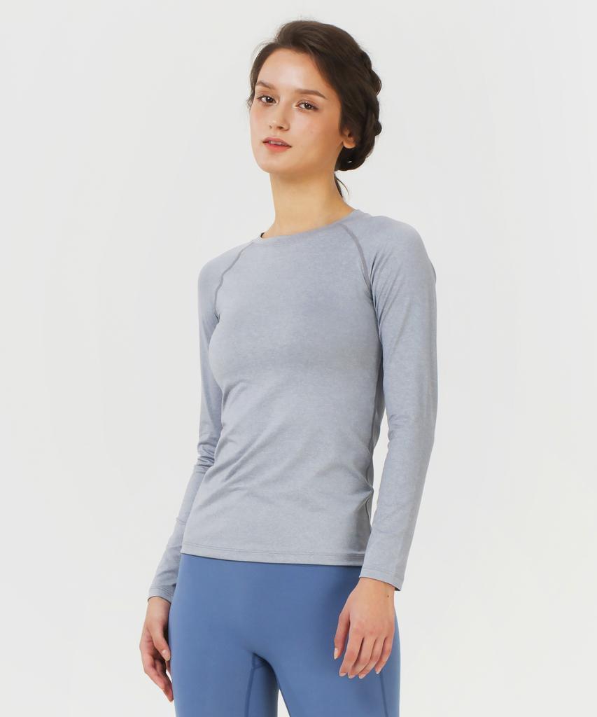 REINAMORA Basic Long Sleeve Sky Grey