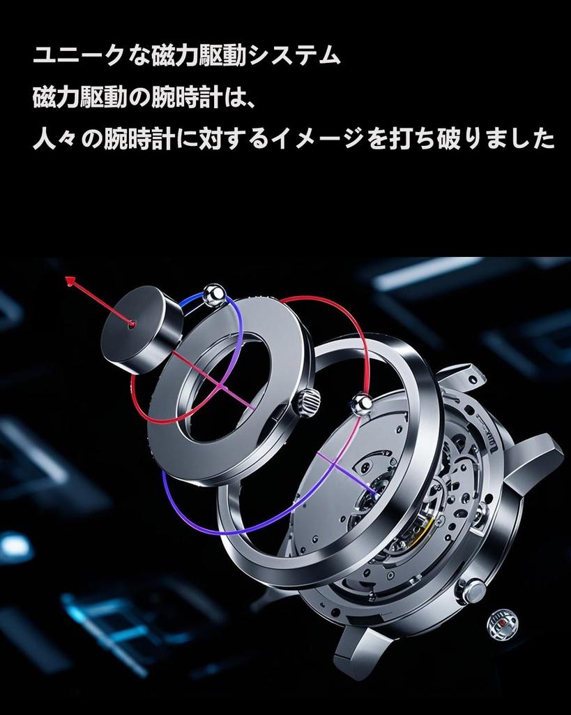 Представляем мужские наручные часы с магнитным плавающим шариком, часы в стиле Black Tech, сочетающие дизайн и функциональность. (2901H)