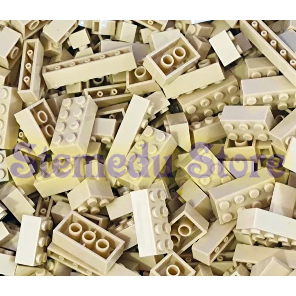 125 г Набор Строительных Кубиков Большой Упаковкой Сортировка по Цветам Кубики Блоки Пластины Игрушки Мелкие Частицы Совместимые с Крупными