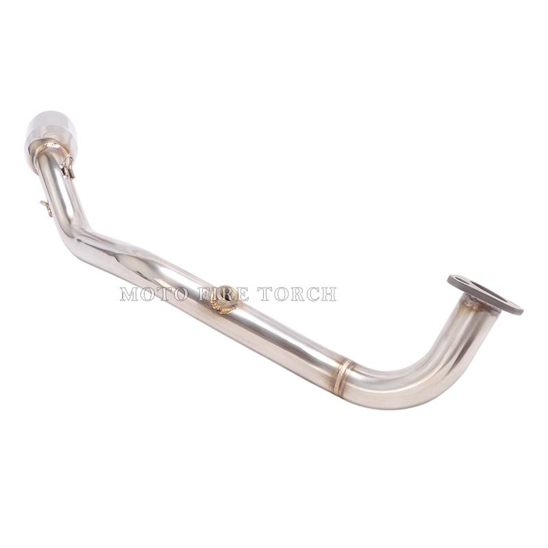 Motorcycle Exhaust System Escape Modified Muffler 51mm Front Link Pipe Slip On For YAMAHA NMAX125 NMAX155 NMAX 125 155 2021 2022