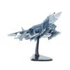 1/100 Scale Diecast Alloy Model SU57 Fighter Simulation Airplane with Stand, Aircraft Ornament for Bar, Living Room, Shelf, or Desktop Decoration