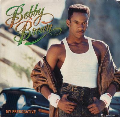 7-дюймовая пластинка BOBBY BROWN - My Prerogative MCA53383 MCA Records 1988 США Рэп и Хип-Хоп/R&B Б/у