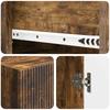 Cabinet Set 2 pcs Smoked Oak Wood Material