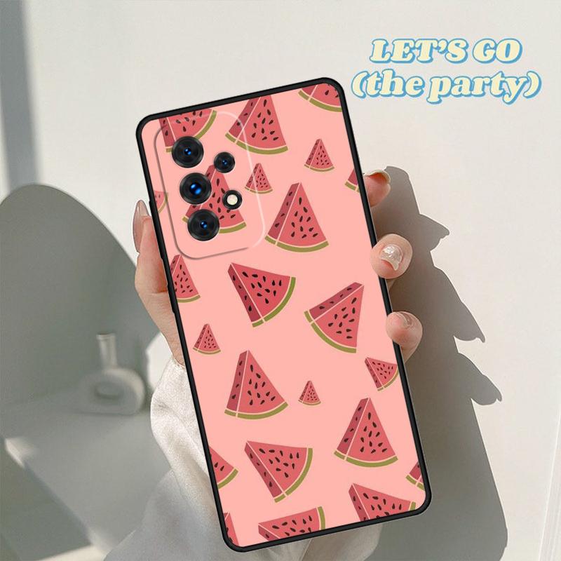 Летняя Фруктовая Арбузная Чехол для Телефона Для Samsung Galaxy A42 A31 A40 A51 A71 A32 A80 A91 A52 A72 A20e A21S A50 A70 A11 A12 Чехол