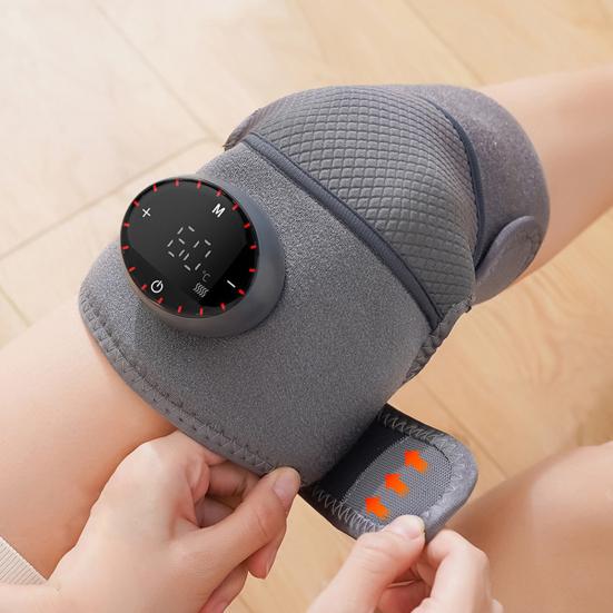 Yousheng Наколенники для массажа 3 режима вибрации 5 уровней нагрева 3D объемный мгновенный сбалансированный нагрев для облегчения боли в колене Теплый