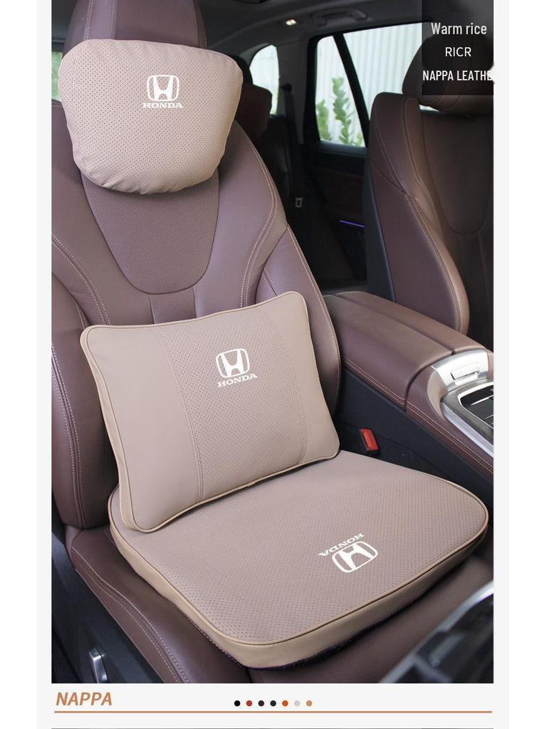 Совместимая поддержка подголовника, шеи и поясницы для Honda: Avancier, Vezel, Civic, CRV, Accord, XR-V.