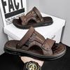 Mens Casual Sandals Summer Outdoor Waterproof Comfortable Beach Shoes Fashion Male Dual-purpose Sports Driving Slippers