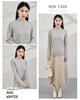 2024 Women's Half-High Collar Loose Cashmere Sweater, Slimming Knit Pullover